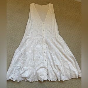 Splendid White Eyelet Dress